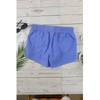 Blue Thermochromic Sports Casual Shorts